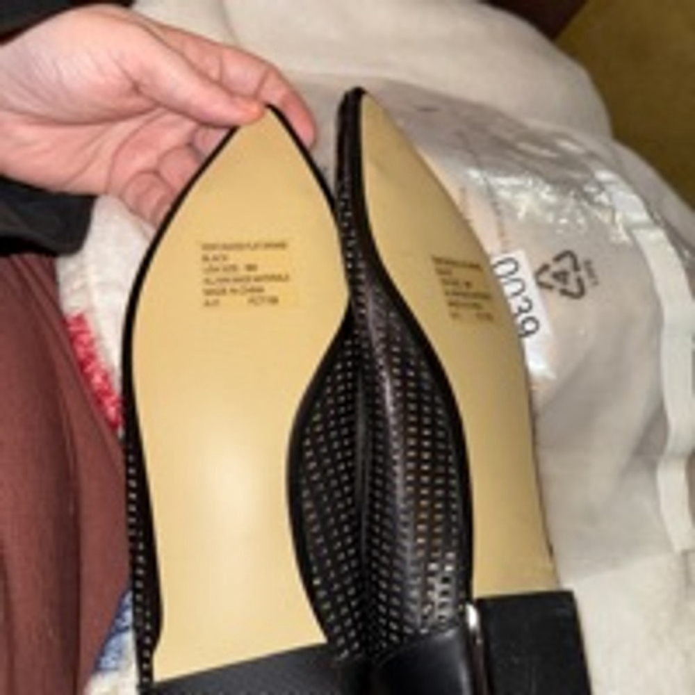 Women's Lane Bryant Flats Size 9W Black item 0039 - Picture 5 of 5